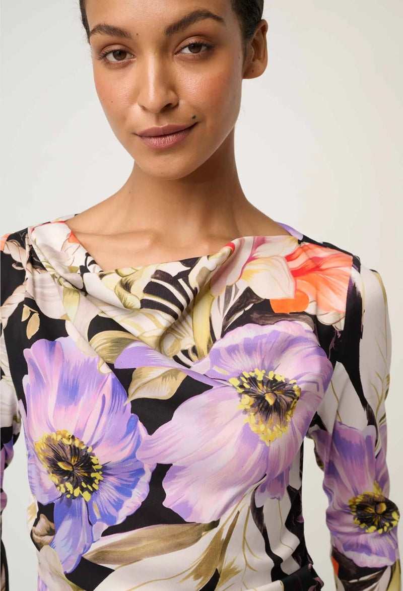 Jayden Cupro Viscose Stretch Dress | Tangled Blossom