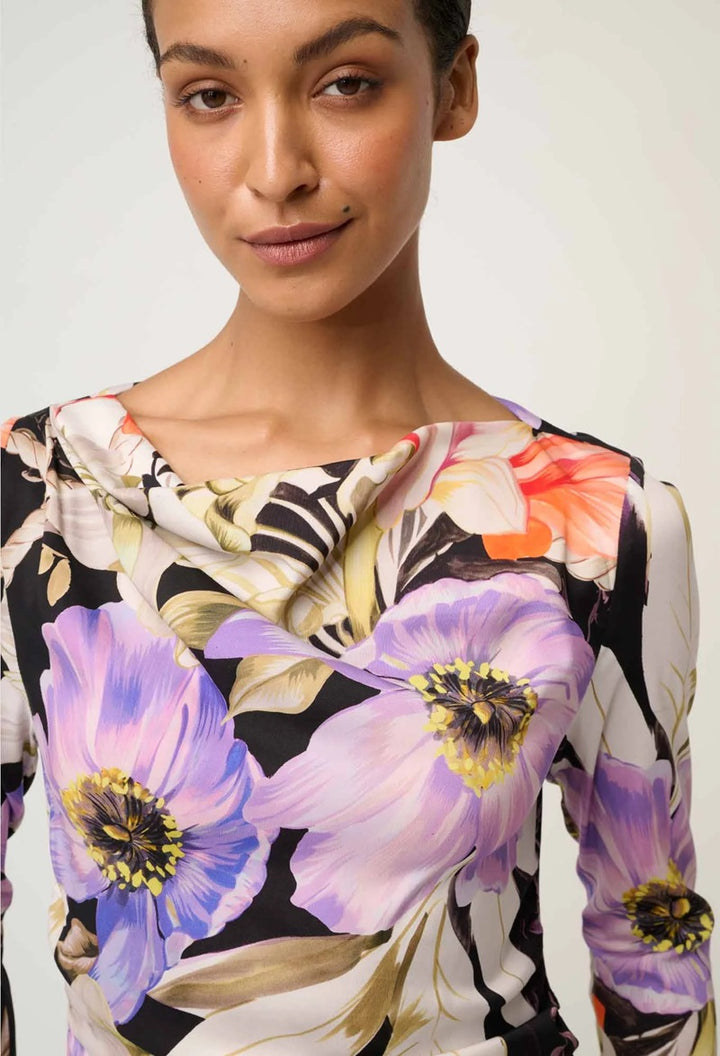 Jayden Cupro Viscose Stretch Dress | Tangled Blossom