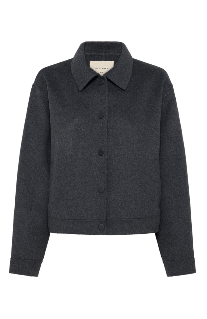 Jayden Wool Jacket | Charcoal
