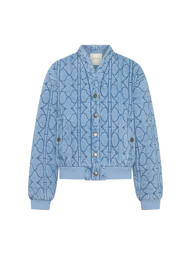 Joey Denim Jacket | Pale Stone
