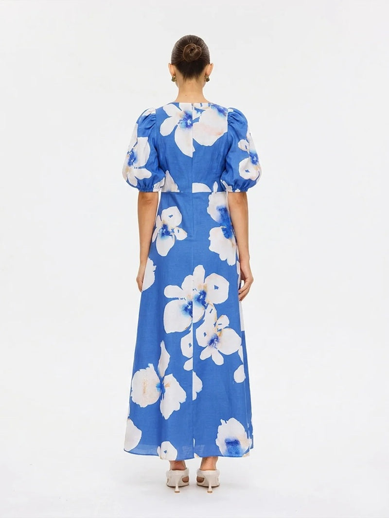 Rowena Maxi Dress | Blue