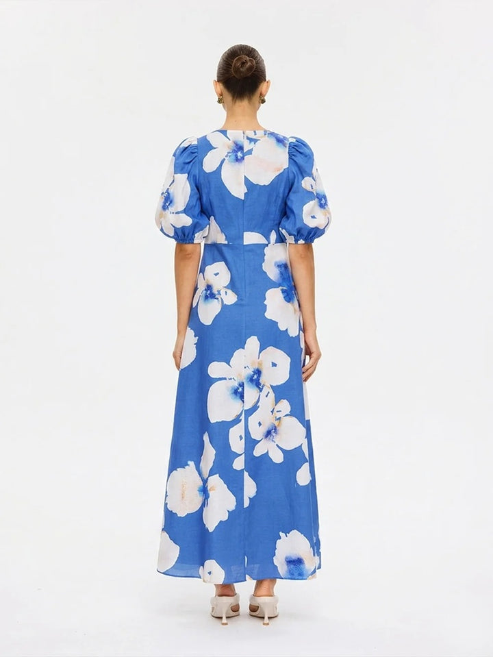 Rowena Maxi Dress | Blue