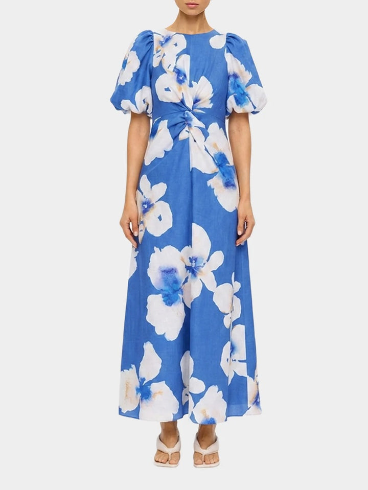 Rowena Maxi Dress | Blue