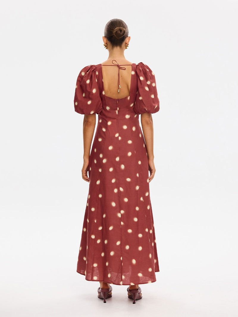 Saro Maxi Dress  | Brick