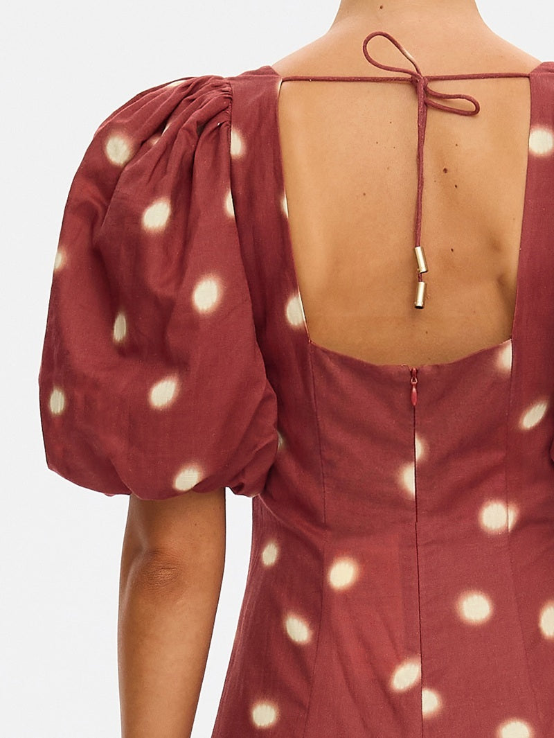 Saro Maxi Dress  | Brick