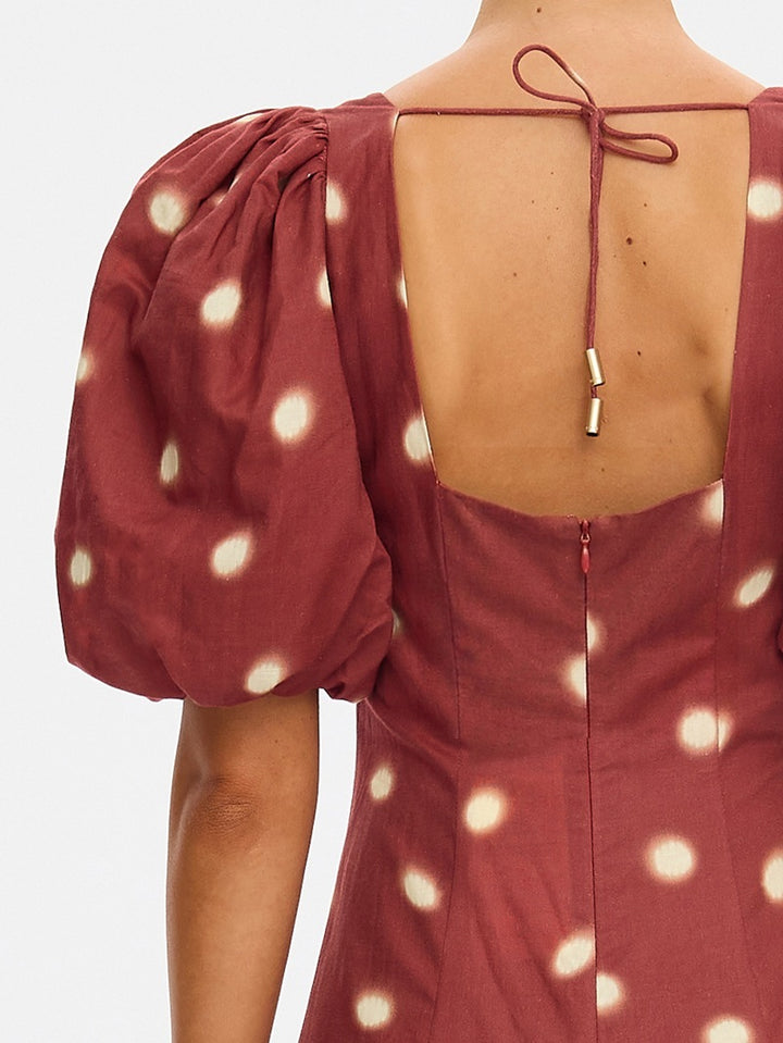 Saro Maxi Dress  | Brick