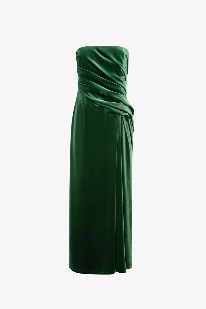 Florence Velvet Maxi Dress | Forest