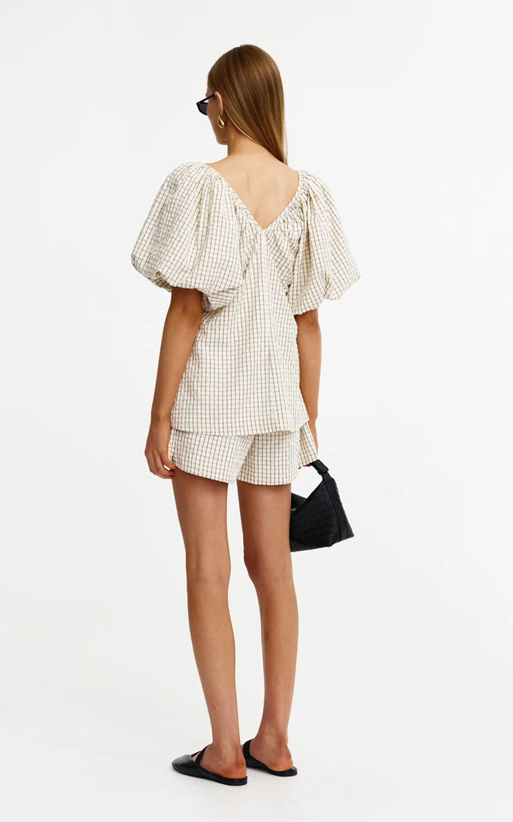 Laney Short | Rhinestone Gingham