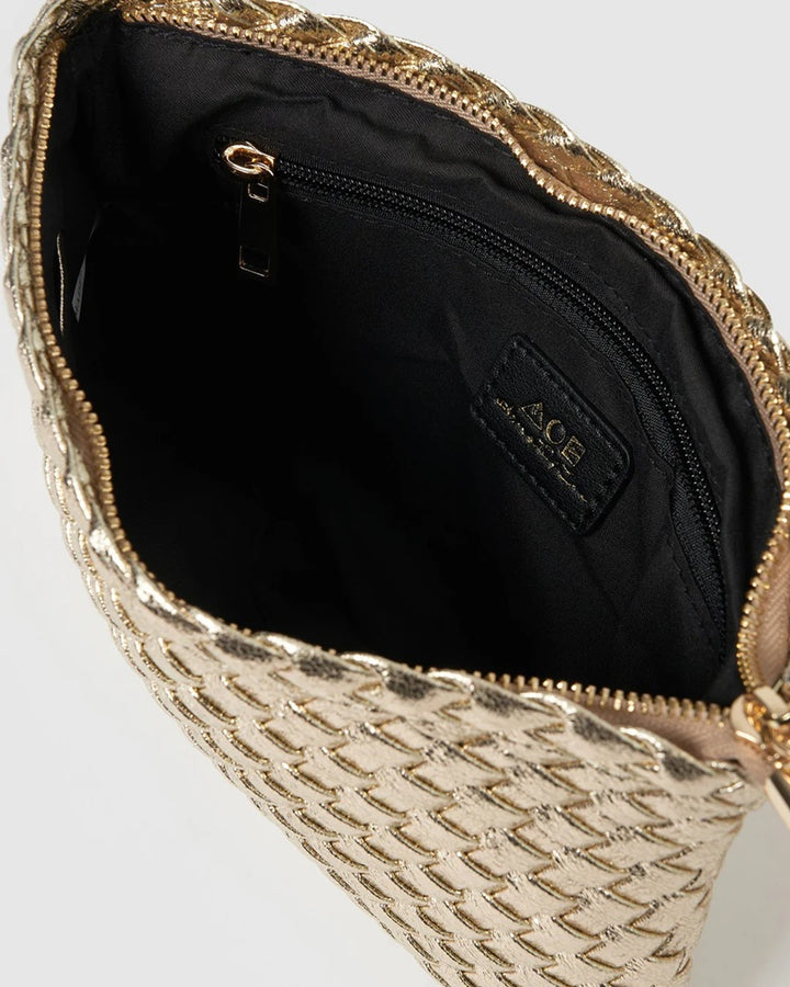 Lavina Clutch Bag | Gold