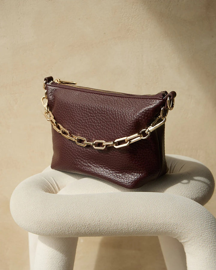 Leyton Crossbody Bag | Wine