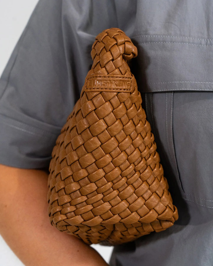 Linton Plait Crossbody Bag | Nutmeg