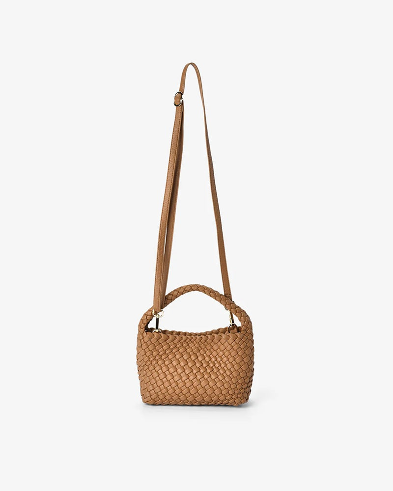 Linton Plait Crossbody Bag | Nutmeg