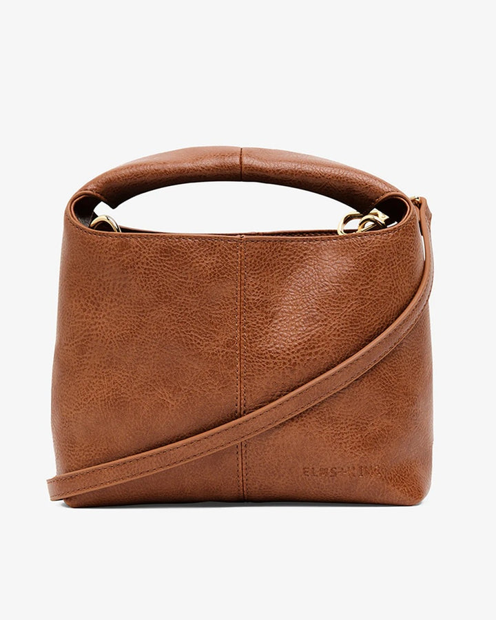 Linton Crossbody Bag | Tan Pebble