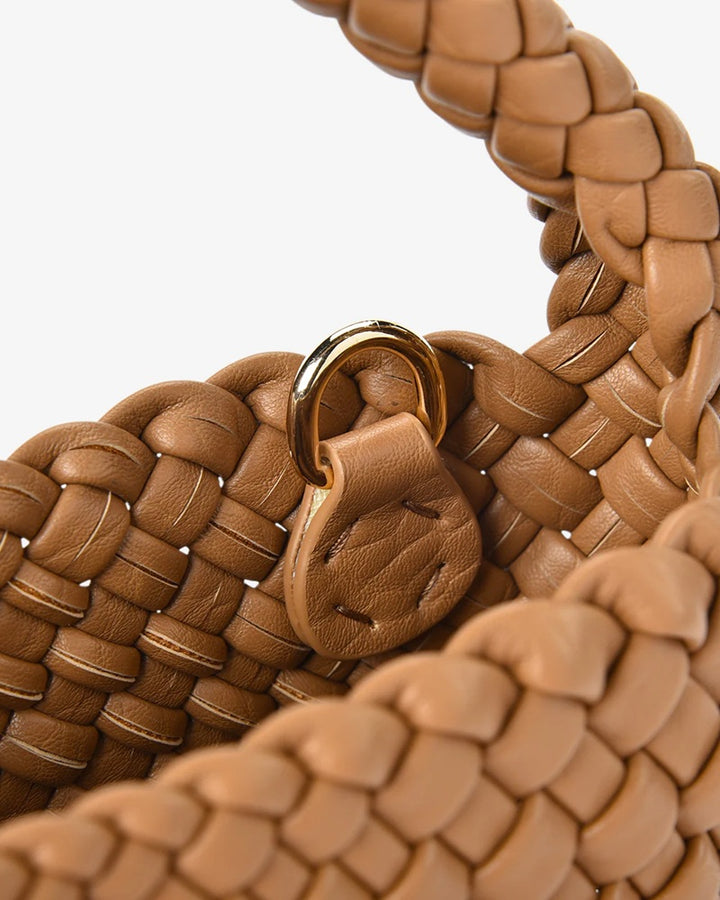 Linton Plait Crossbody Bag | Nutmeg