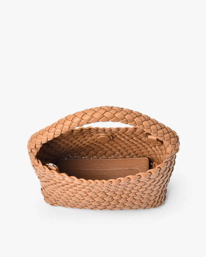 Linton Plait Crossbody Bag | Nutmeg