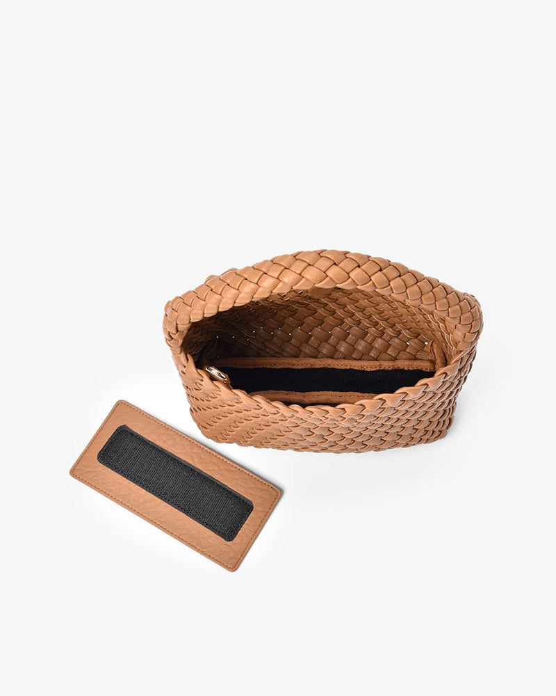 Linton Plait Crossbody Bag | Nutmeg