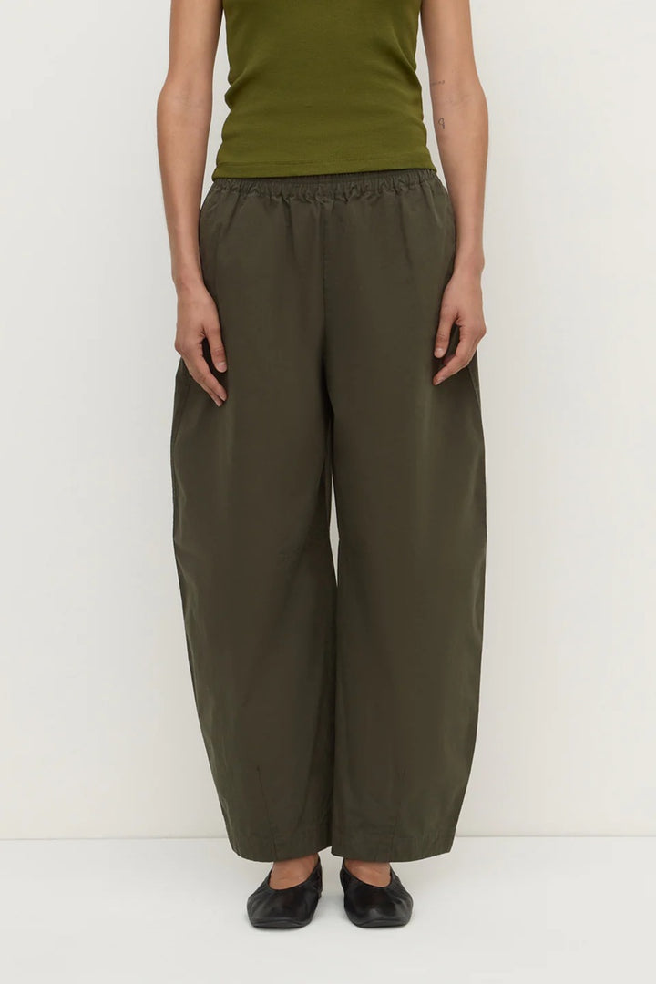 Lola Barrel Pant | Dark Military