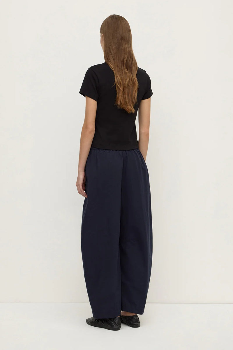 Lola Barrel Pant | Navy