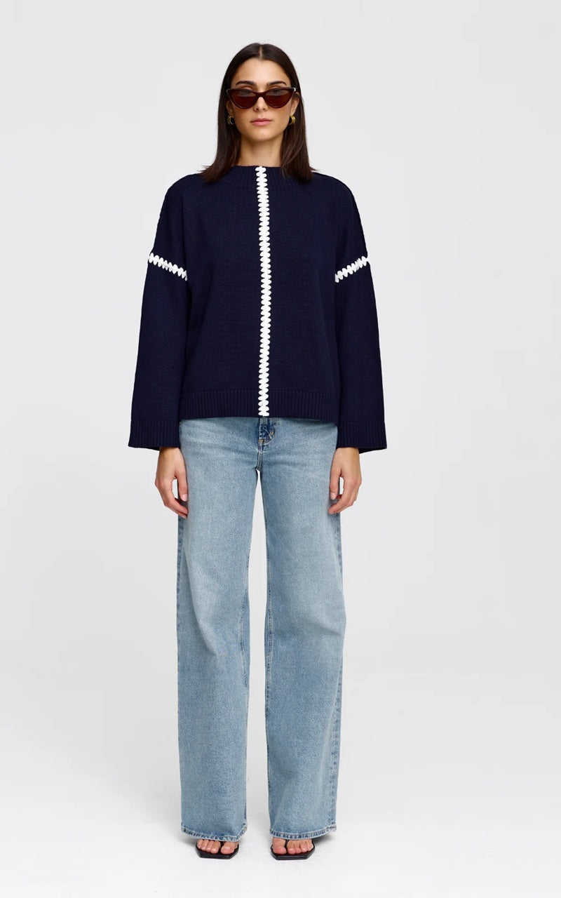Lottie Knit | Midnight