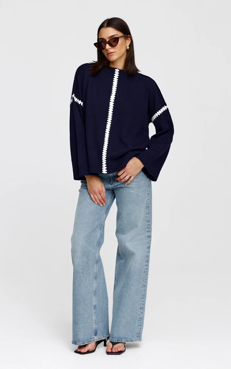 Lottie Knit | Midnight