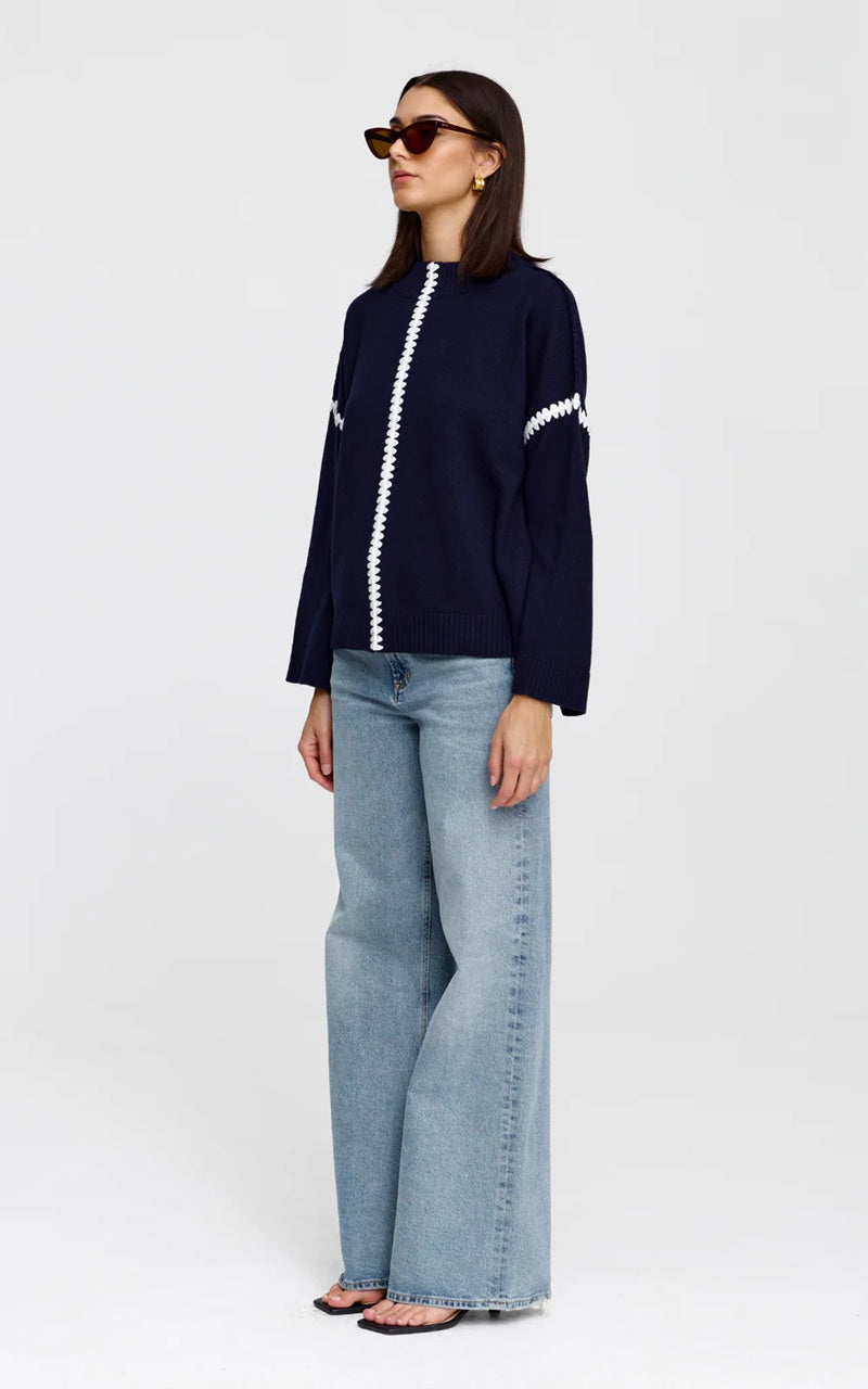 Lottie Knit | Midnight