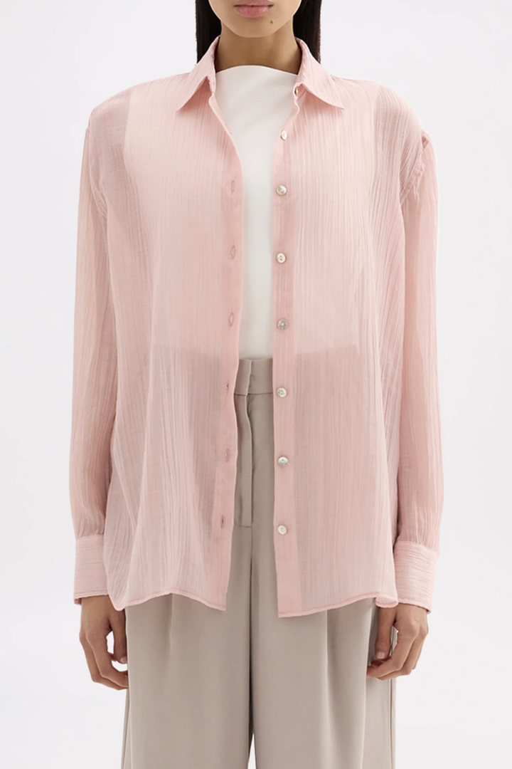 Lucile Shirt | Blush