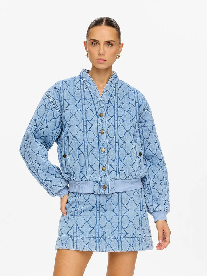 Joey Denim Jacket | Pale Stone