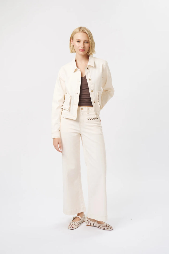 Mila Jacket | Ecru