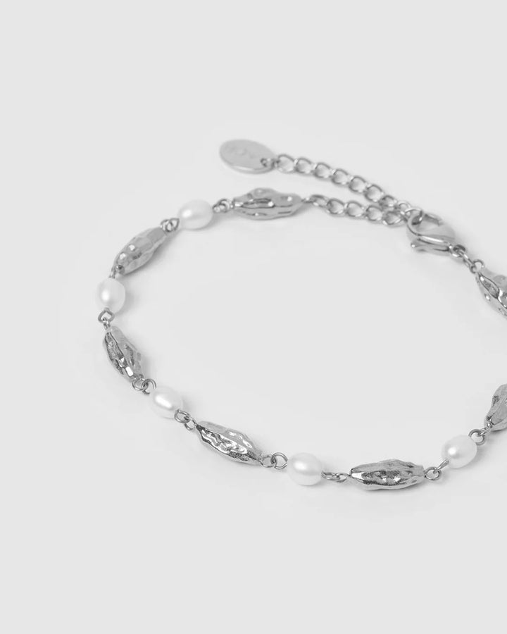 Mimi Pearl & Silver Bracelet