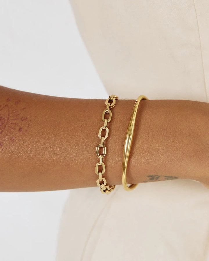 Madison Gold Cuff Bracelet