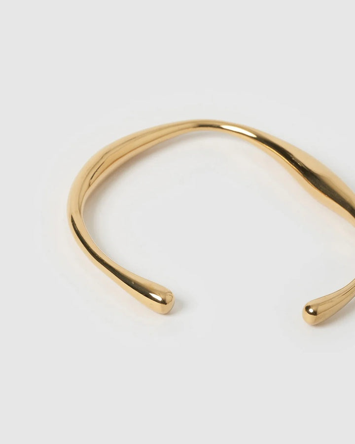 Madison Gold Cuff Bracelet