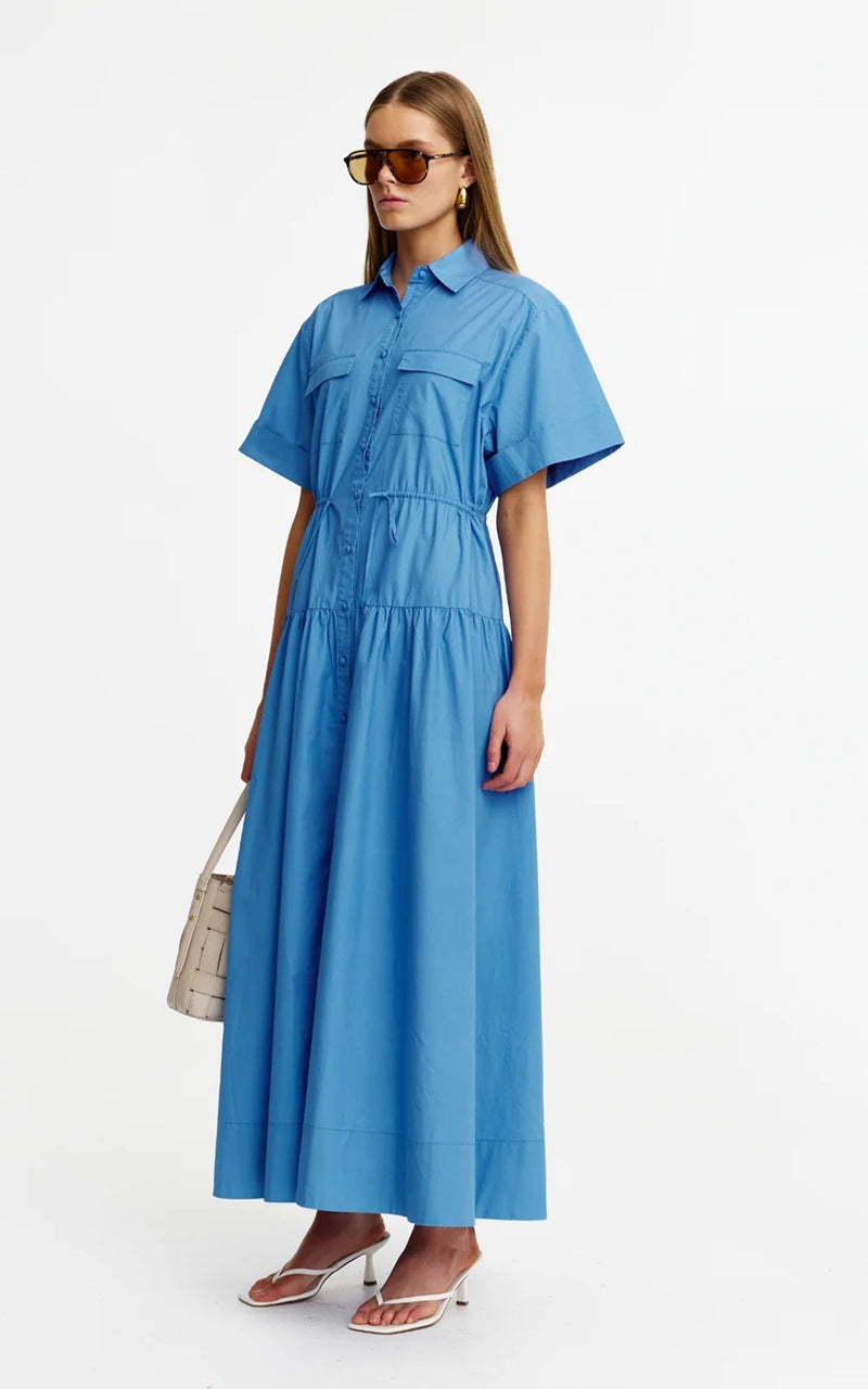 Maeve Maxi Dress | Blue Azure