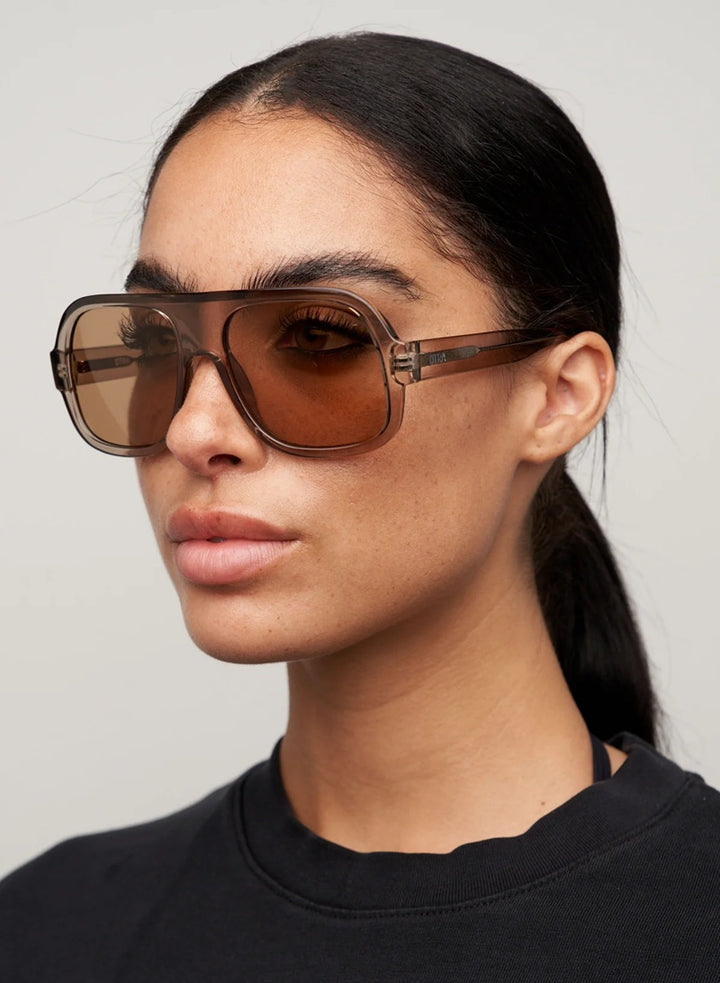 Malia | Trans Olive & Brown
