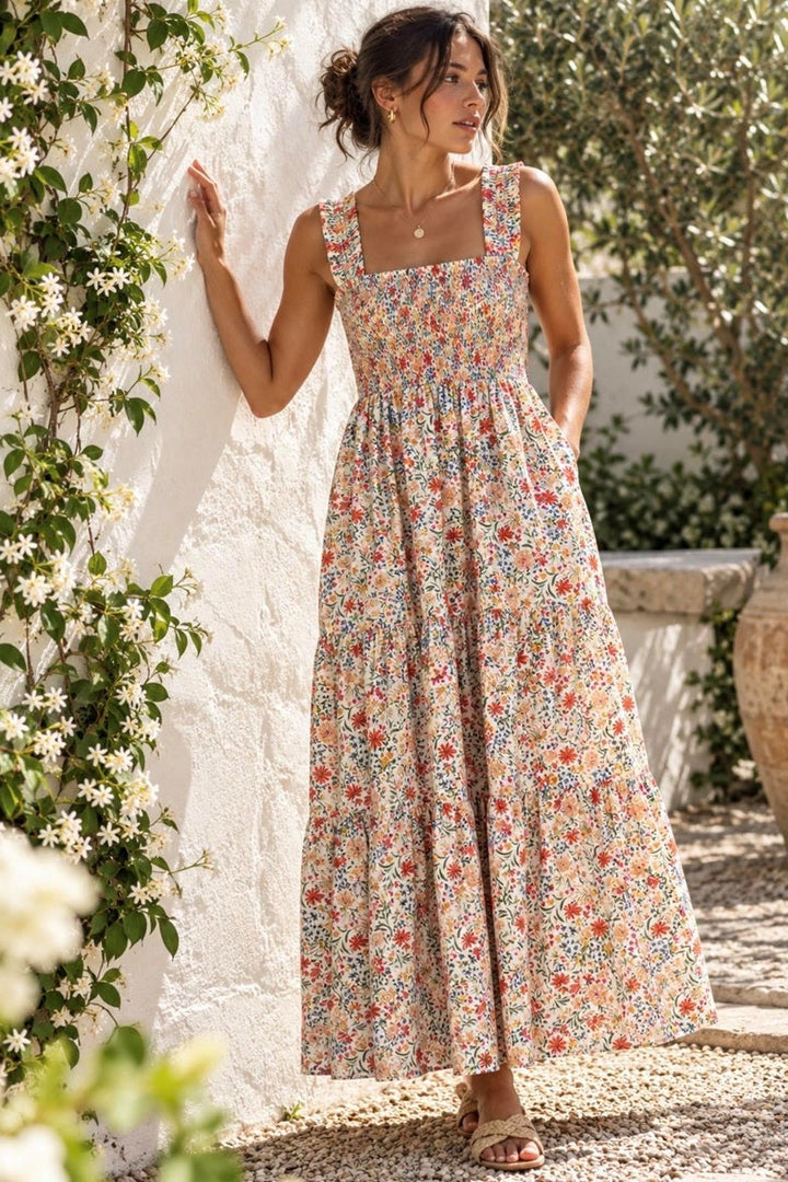 Margot Midi Dress | Floral