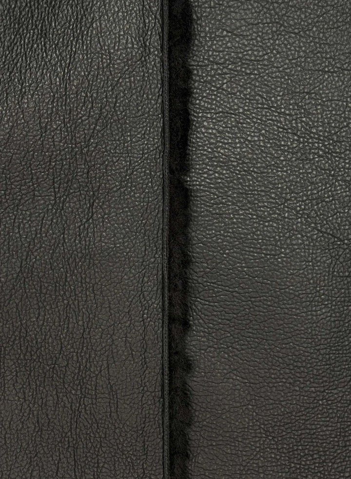 Maverick Shearling Coat | Black