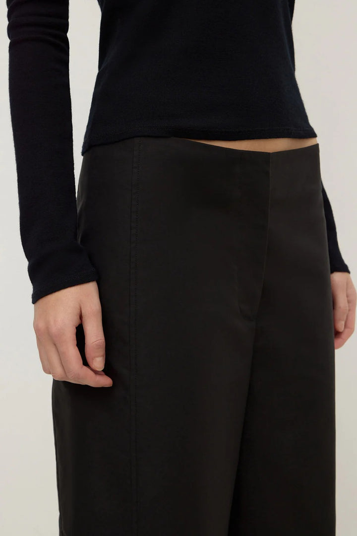 Mia Cotton Pant | Black