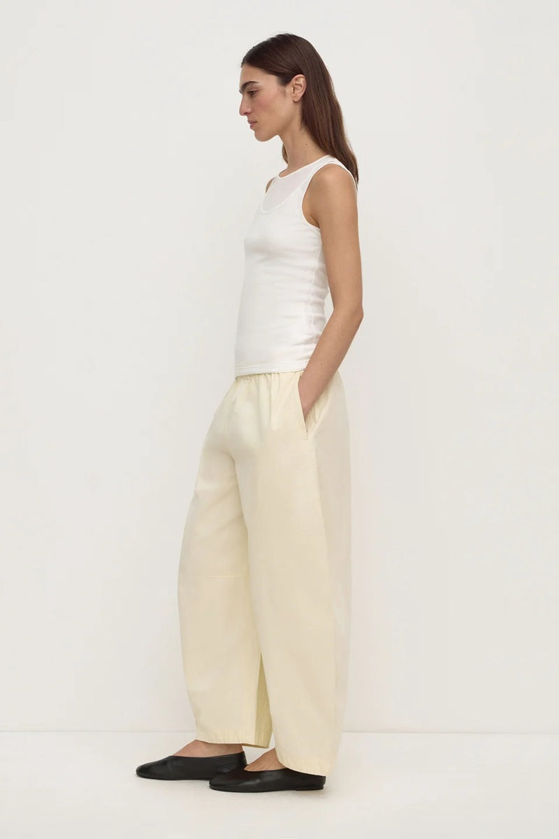 Mika Jersey Layered Tank | White
