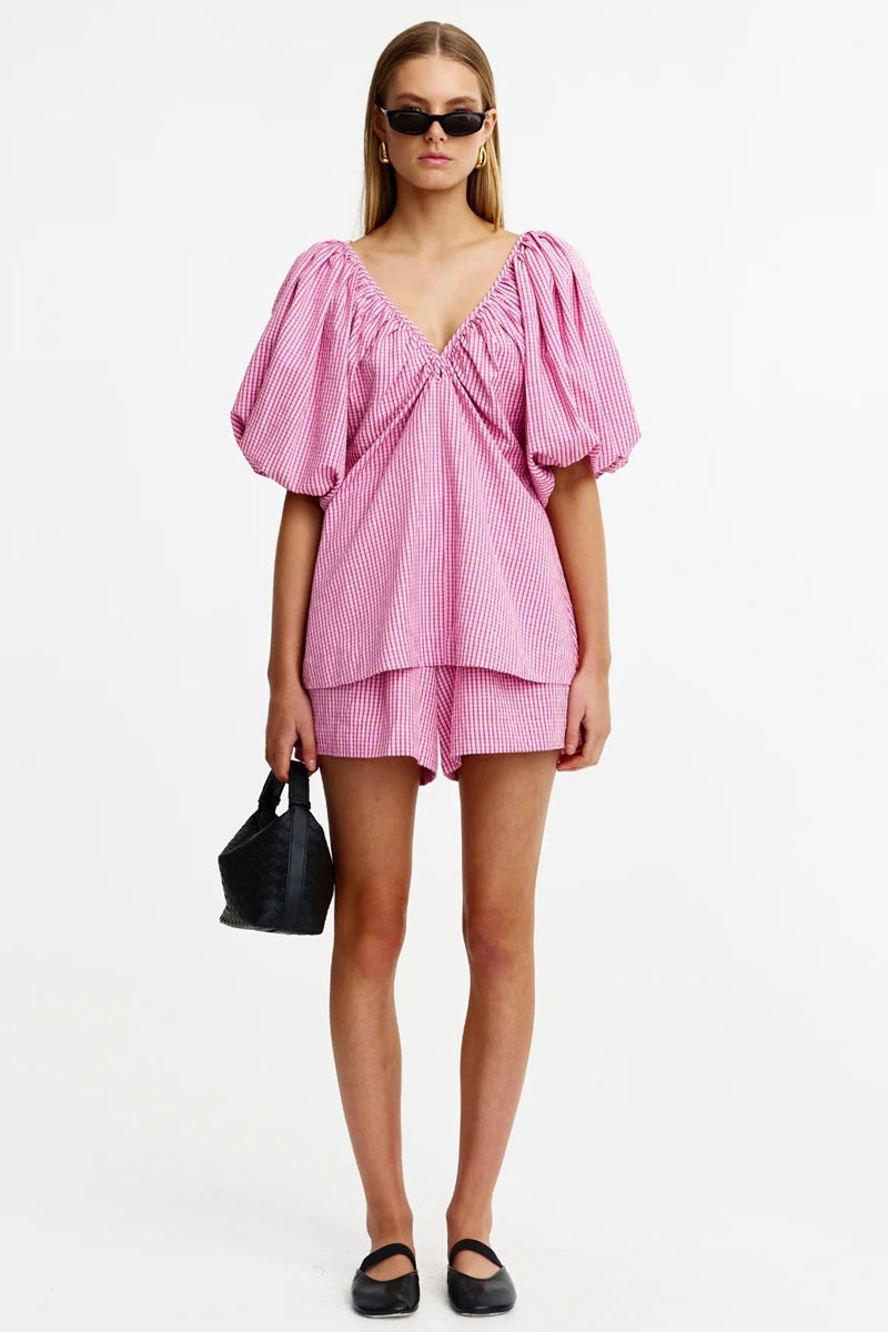 Mimi Top | Candy Gingham