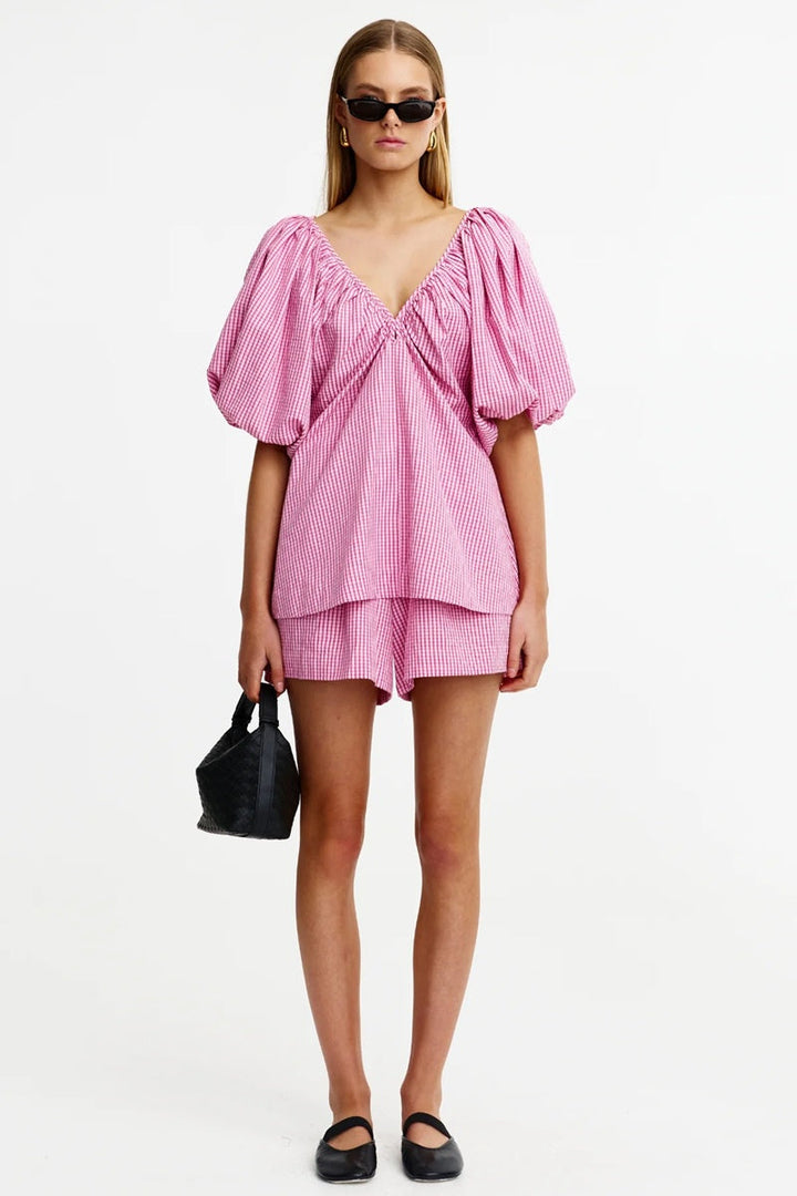 Mimi Top | Candy Gingham