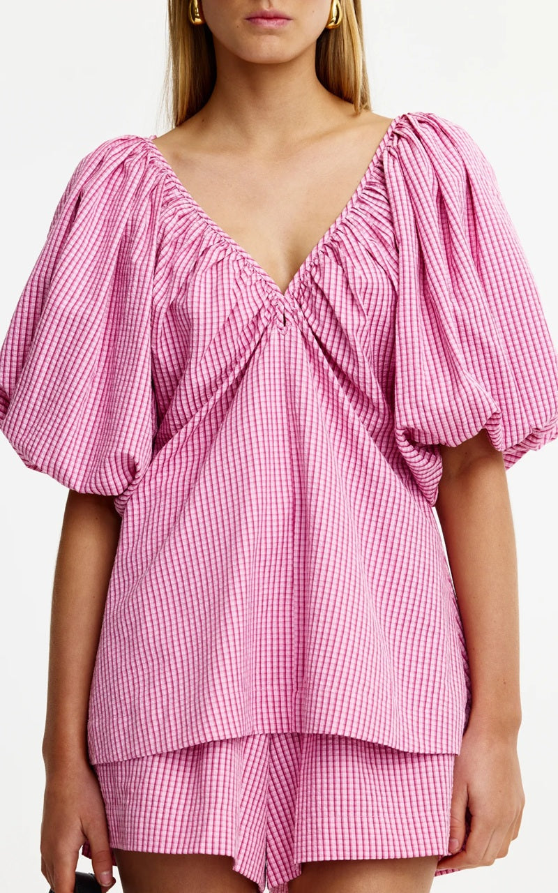 Mimi Top | Candy Gingham