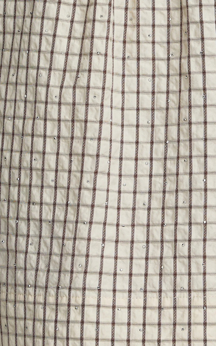 Mimi Top | Rhinestone Gingham