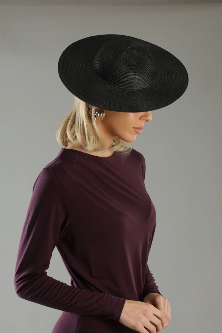 Mini Mona Racewear Plate Hat | Black