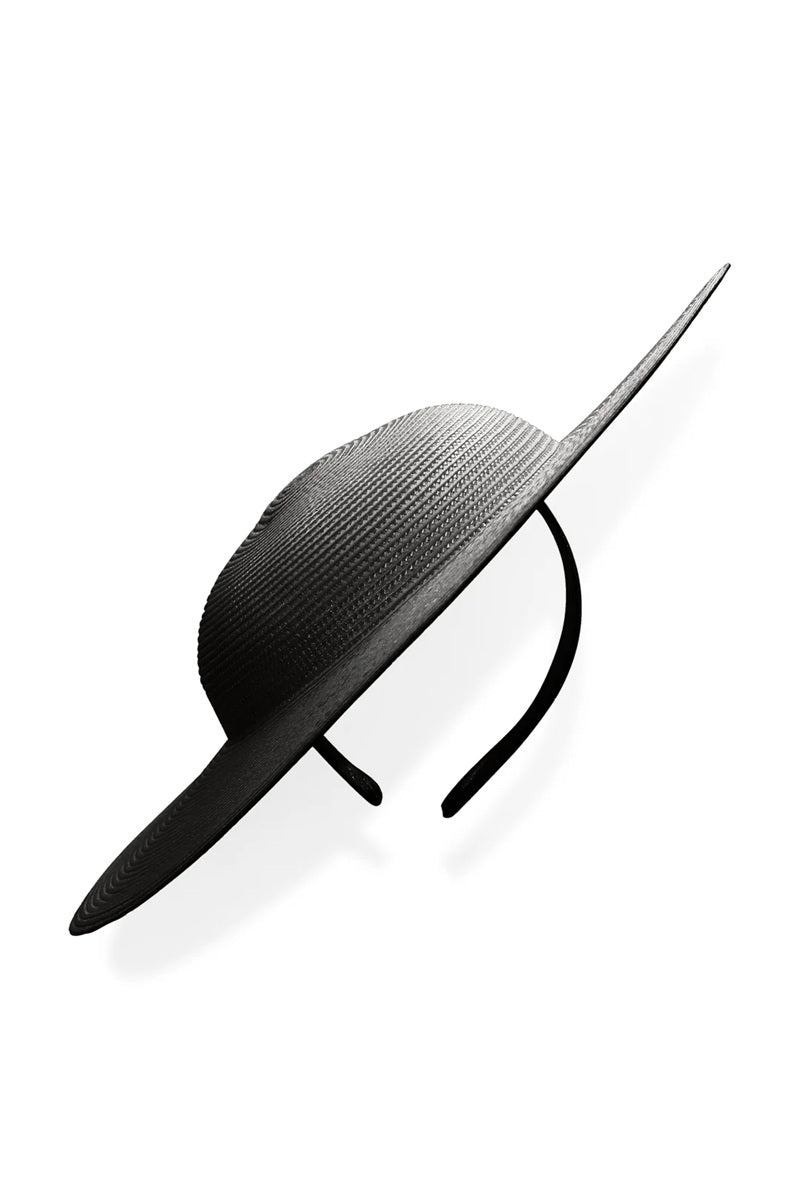 Mini Mona Racewear Plate Hat | Black