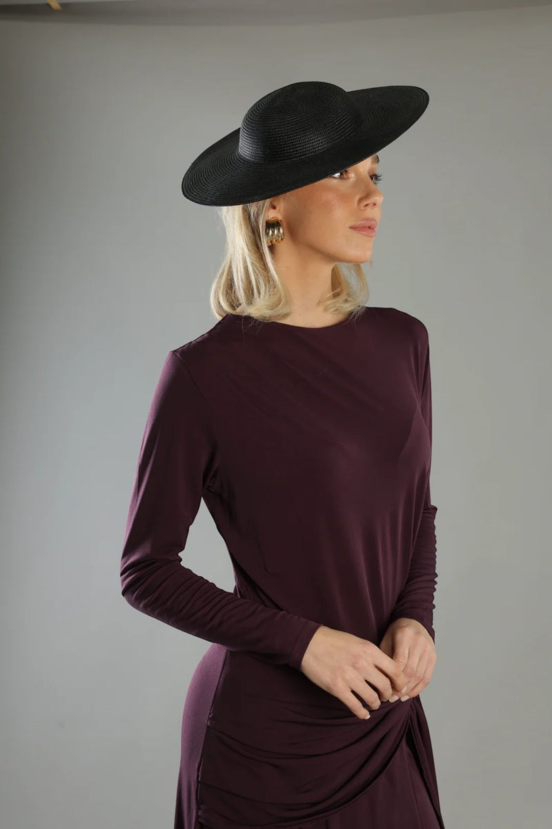 Mini Mona Racewear Plate Hat | Black