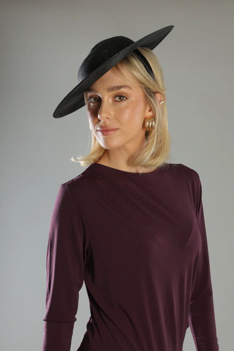 Mini Mona Racewear Plate Hat | Black