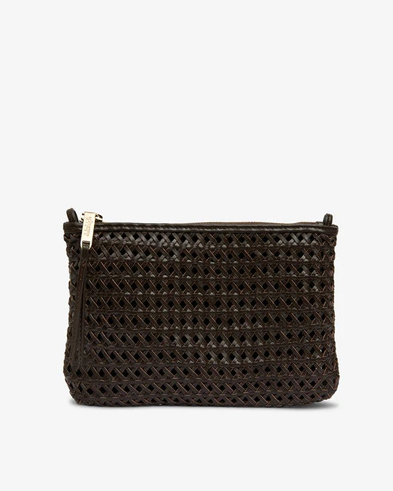 Molly Weave Crossbody | Chocolate