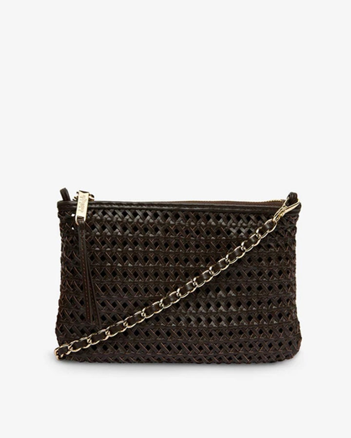 Molly Weave Crossbody | Chocolate