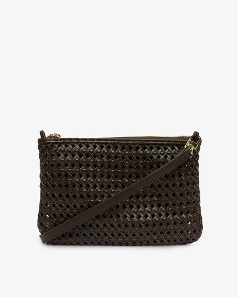 Molly Weave Crossbody | Chocolate