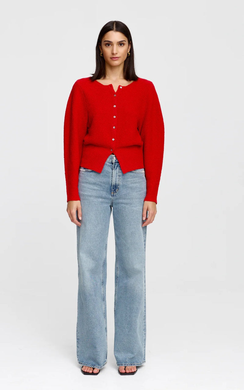 Montana Cardigan | Cherry