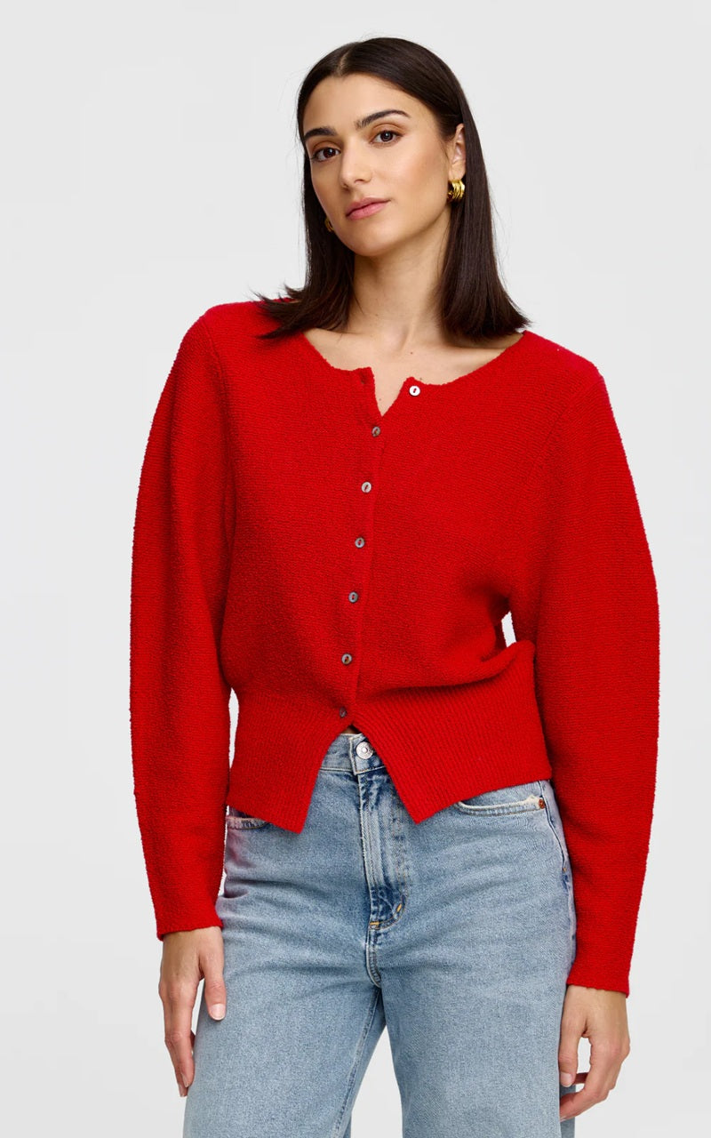 Montana Cardigan | Cherry